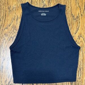 American Eagle Outfitters Navy Tank Top